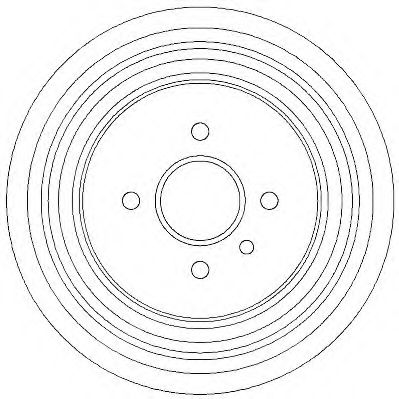 спирачен барабан 329282J