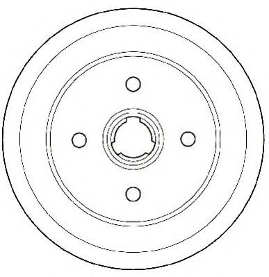 спирачен барабан 329706J