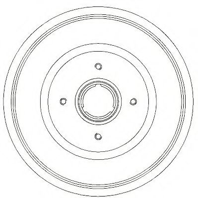 спирачен барабан 329733J