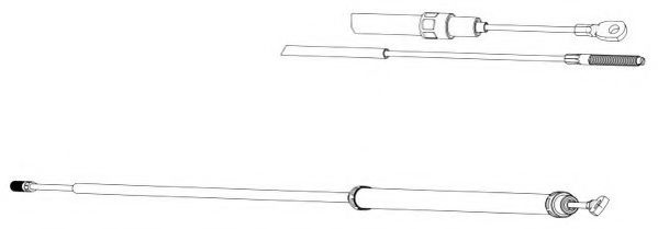 жило, ръчна спирачка