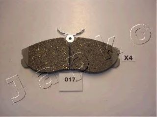 комплект спирачно феродо, дискови спирачки