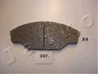 комплект спирачно феродо, дискови спирачки