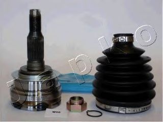 каре комплект, полуоска