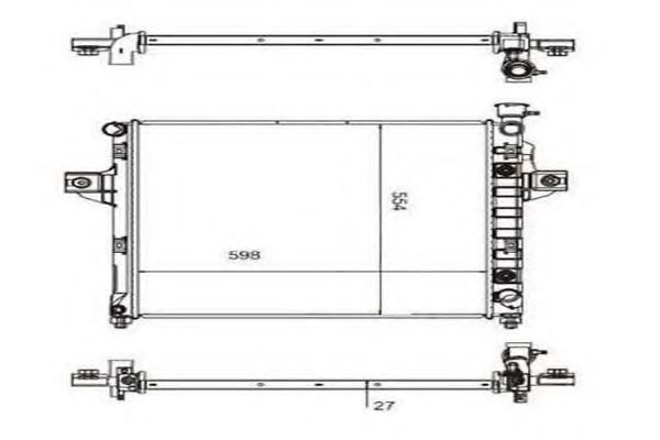 радиатор, охлаждане на двигателя