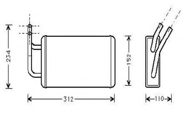 топлообменник, отопление на вътрешното пространство