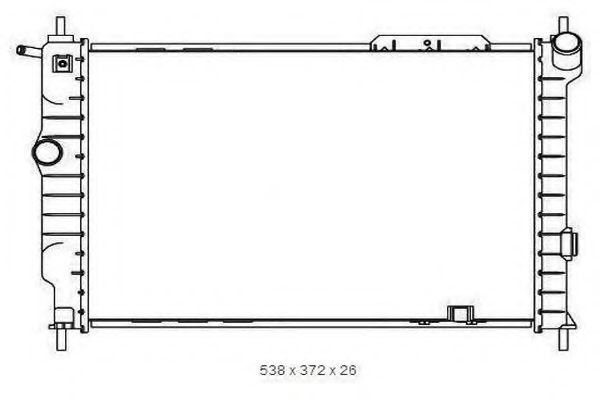 радиатор, охлаждане на двигателя