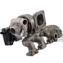 турбина, принудително пълнене с въздух