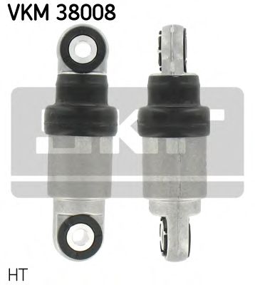 обтящна ролка, пистов ремък VKM 38008