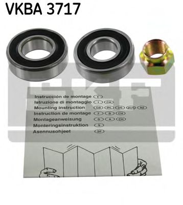 комплект колесен лагер VKBA 3717