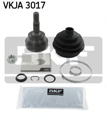 каре комплект, полуоска VKJA 3017