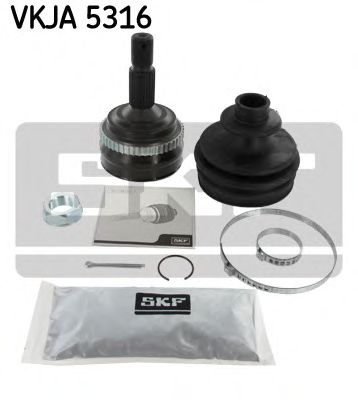 каре комплект, полуоска VKJA 5316