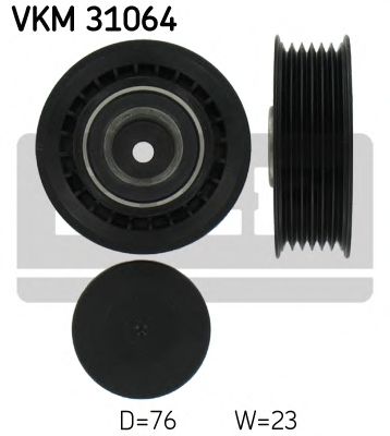 обтящна ролка, пистов ремък VKM 31064