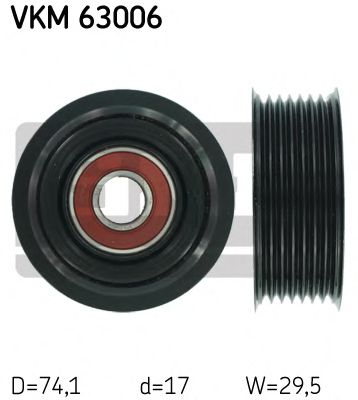 паразитна/ водеща ролка, пистов ремък