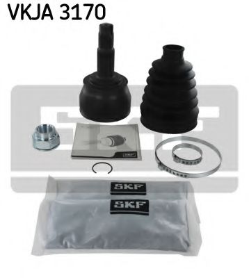 каре комплект, полуоска VKJA 3170
