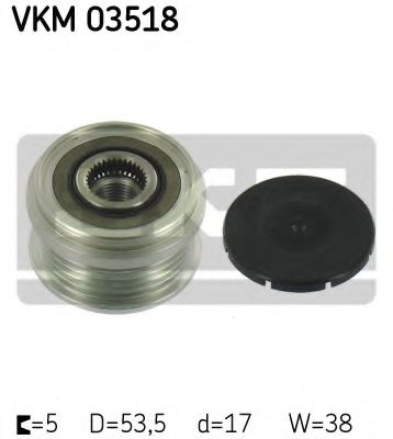 механизъм за свободен ход на генератор VKM 03518