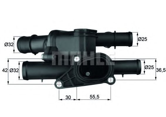 термостат, охладителна течност TM 1 105