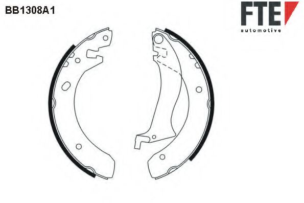 комплект спирачна челюст