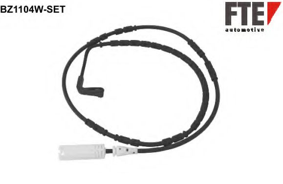 предупредителен контактен сензор, износване на накладките