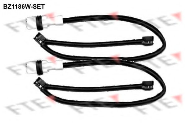 предупредителен контактен сензор, износване на накладките BZ1186W-SET