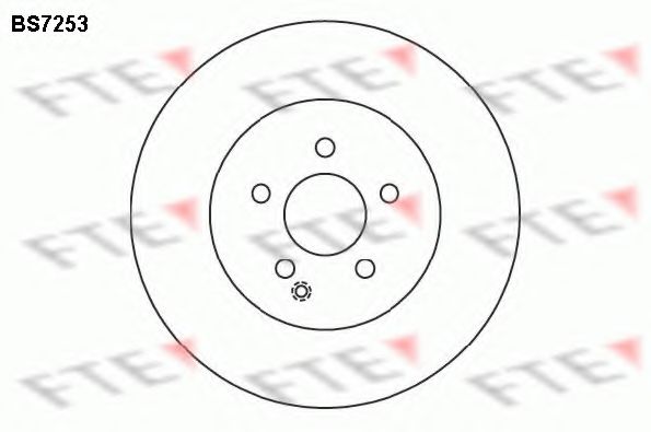 спирачен диск BS7253