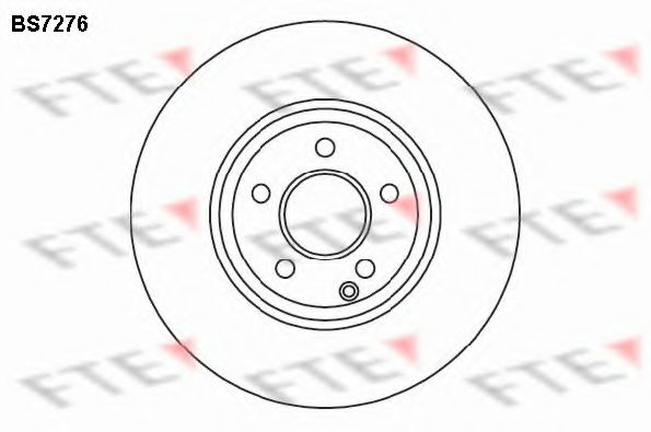 спирачен диск BS7276