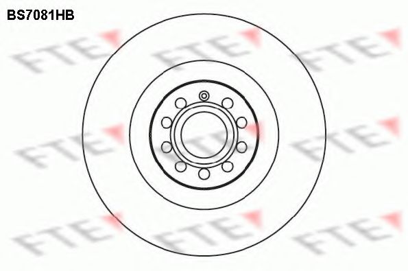 спирачен диск BS7081HB