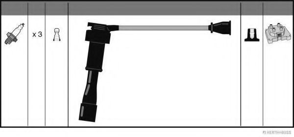 комплект запалителеи кабели J5380520