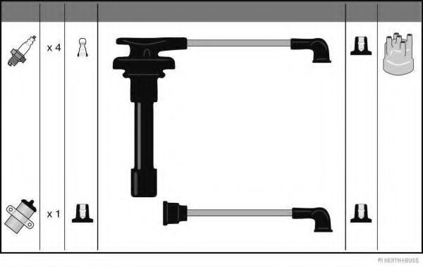 комплект запалителеи кабели J5381024