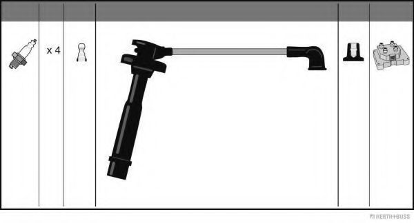 комплект запалителеи кабели J5382073
