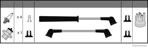 комплект запалителеи кабели J5383000