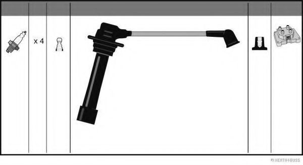 комплект запалителеи кабели J5383005