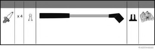 комплект запалителеи кабели J5383023