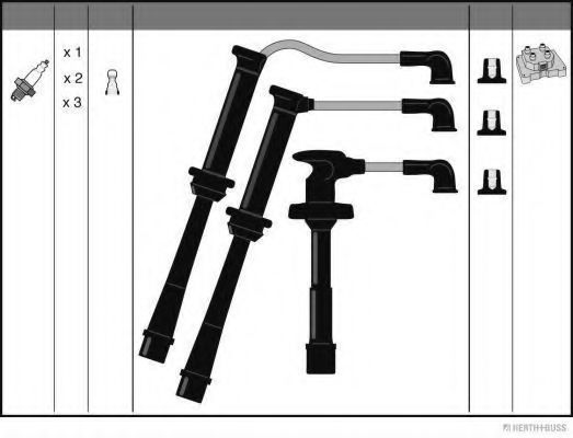 комплект запалителеи кабели J5383037
