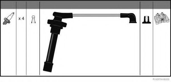 комплект запалителеи кабели J5384020
