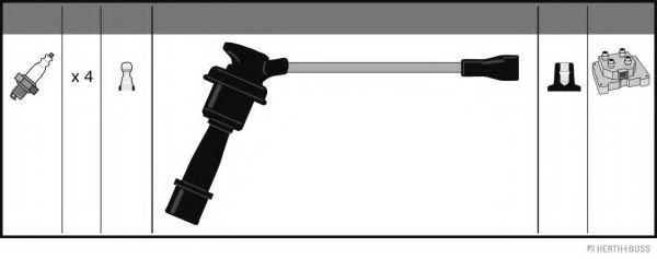 комплект запалителеи кабели J5385008