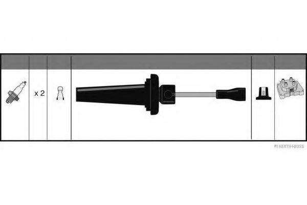 комплект запалителеи кабели J5385030
