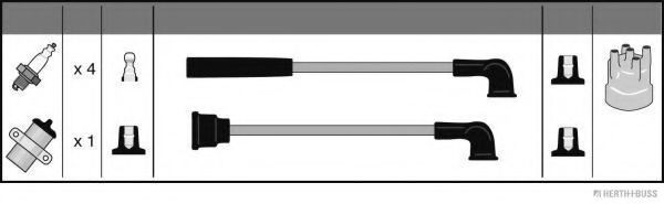 комплект запалителеи кабели J5387013