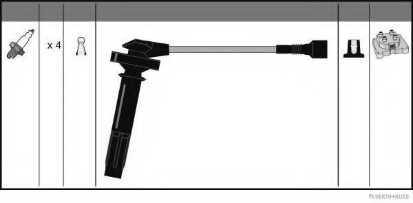 комплект запалителеи кабели J5387019