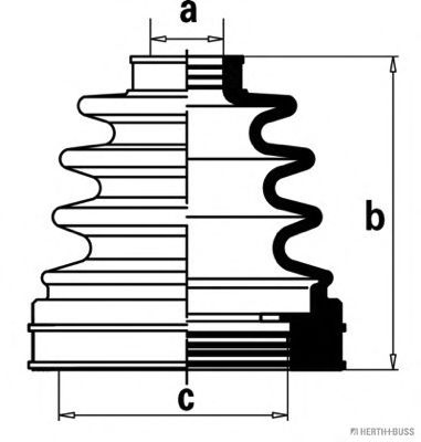 комплект маншон, полуоска J2881021