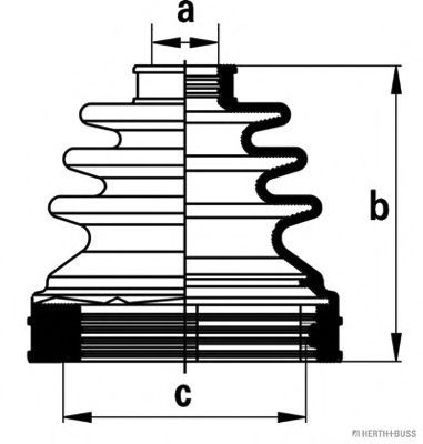 комплект маншон, полуоска J2881022