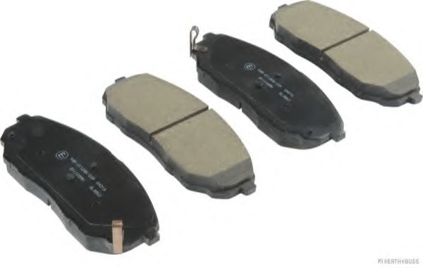 комплект спирачно феродо, дискови спирачки