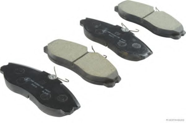 комплект спирачно феродо, дискови спирачки