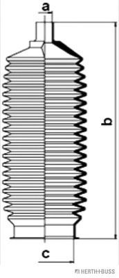 комплект маншон, кормилно управление J4101019
