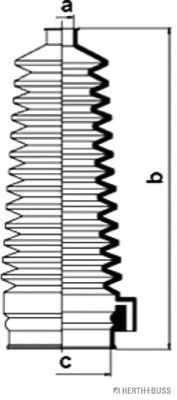 комплект маншон, кормилно управление J4103000
