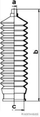 комплект маншон, кормилно управление J4103003