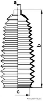 комплект маншон, кормилно управление J4103008