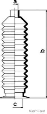 комплект маншон, кормилно управление J4107000