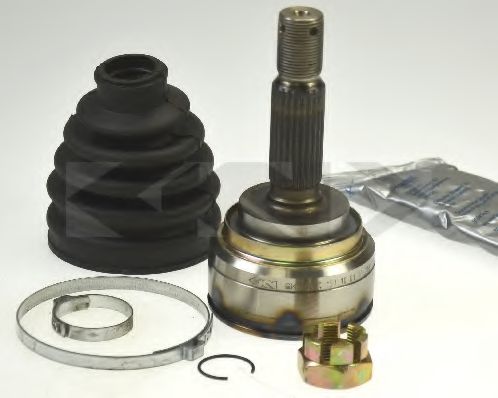 каре комплект, полуоска