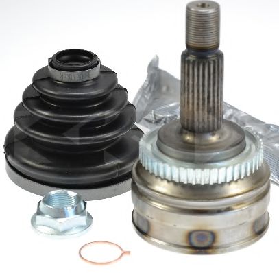 каре комплект, полуоска