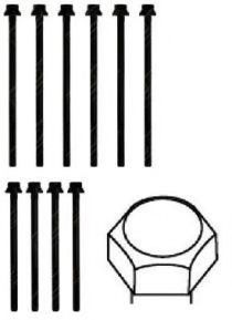 комплект болтове на капака на клап. (на цилиндровата глава)
